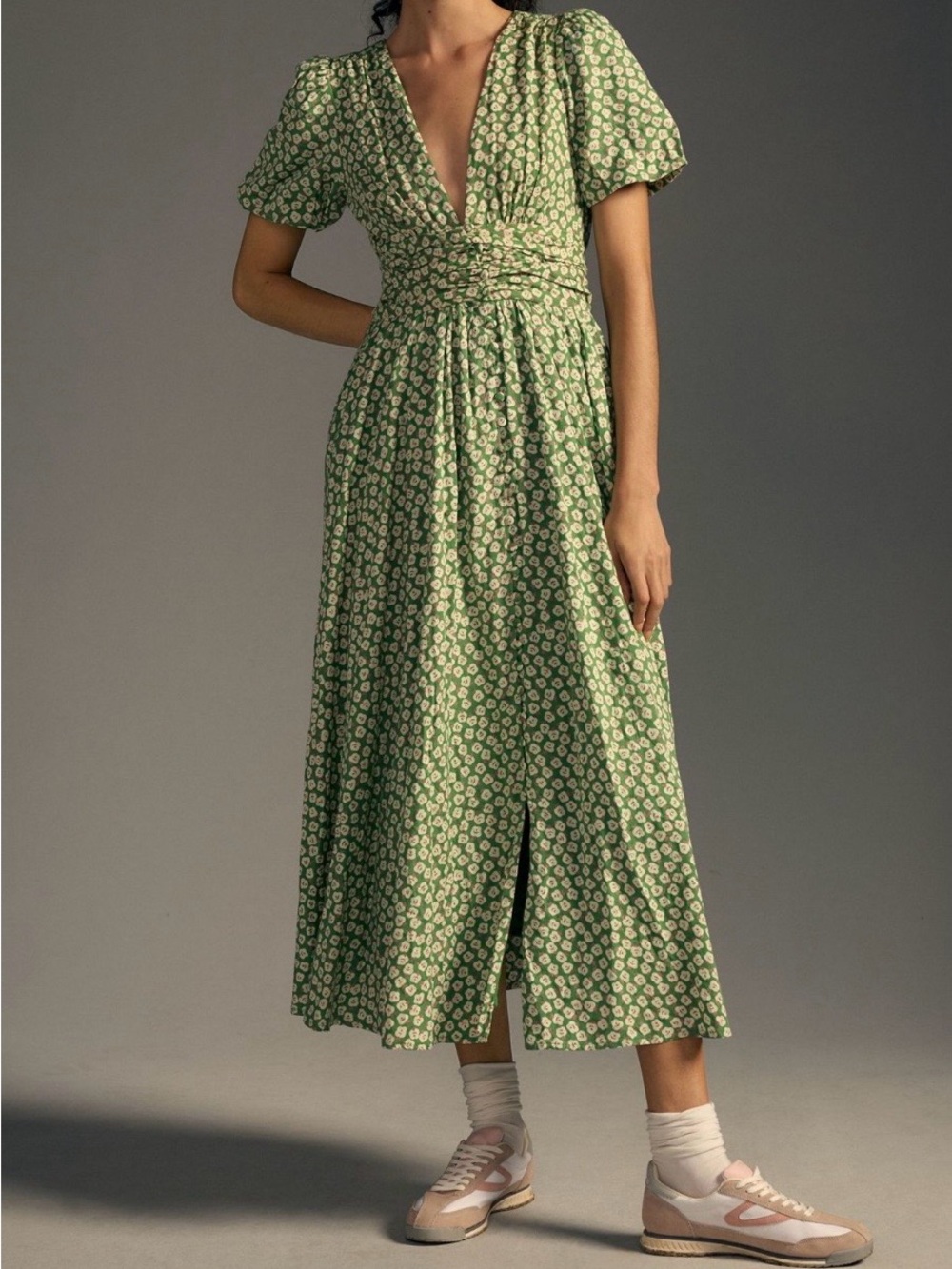 Anthropologie Caterina button front Dress - Women's